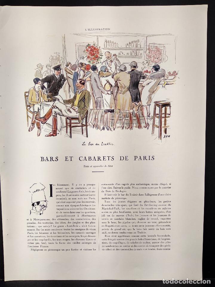 Arte: Bars et cabarets de Paris de Sem, Illustration francaise Noel de 1929