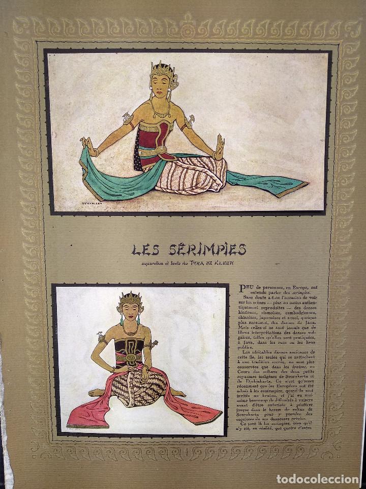 Arte: Les serempies de Tyra de Kleen, Illustration francaise Noel de 1929