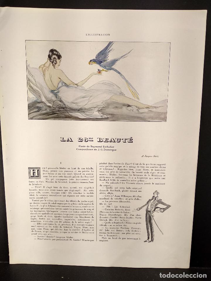 Arte: LA 28&egrave;me BEAUT&Eacute; de Jean-Gabriel Domergue, Illustration francaise Noel de 1929