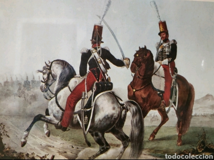 Arte: Cuadros l&aacute;minas uniformes ej&eacute;rcito espa&ntilde;ol - Foto 2