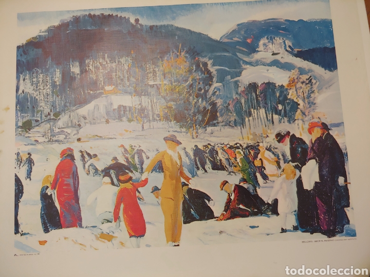 Arte: Lamina Bellows- amor al invierno - Foto 1