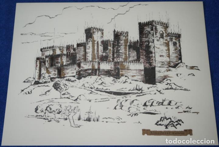 Kunst: Castillo de Almodovar del R&iacute;o - F. Bordeje - Asociaci&oacute;n espa&ntilde;ola de amigos de los castillos (1967)