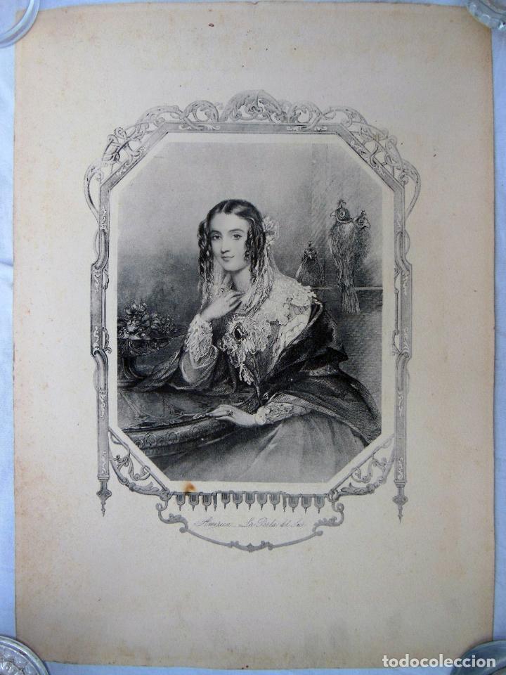 Art: AMERICA . LA PERLA DEL SUR. 31x42 cm