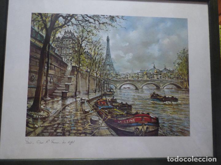 Arte: Lamina enmarcada,Paris. - Foto 1
