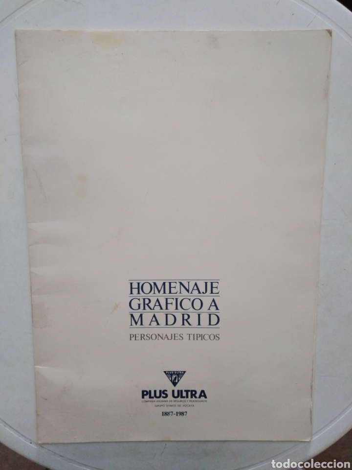 Art: Homenaje gr&aacute;fico a Madrid, personajes t&iacute;picos ( 10 l&aacute;minas ) 48 cm X 34 cm