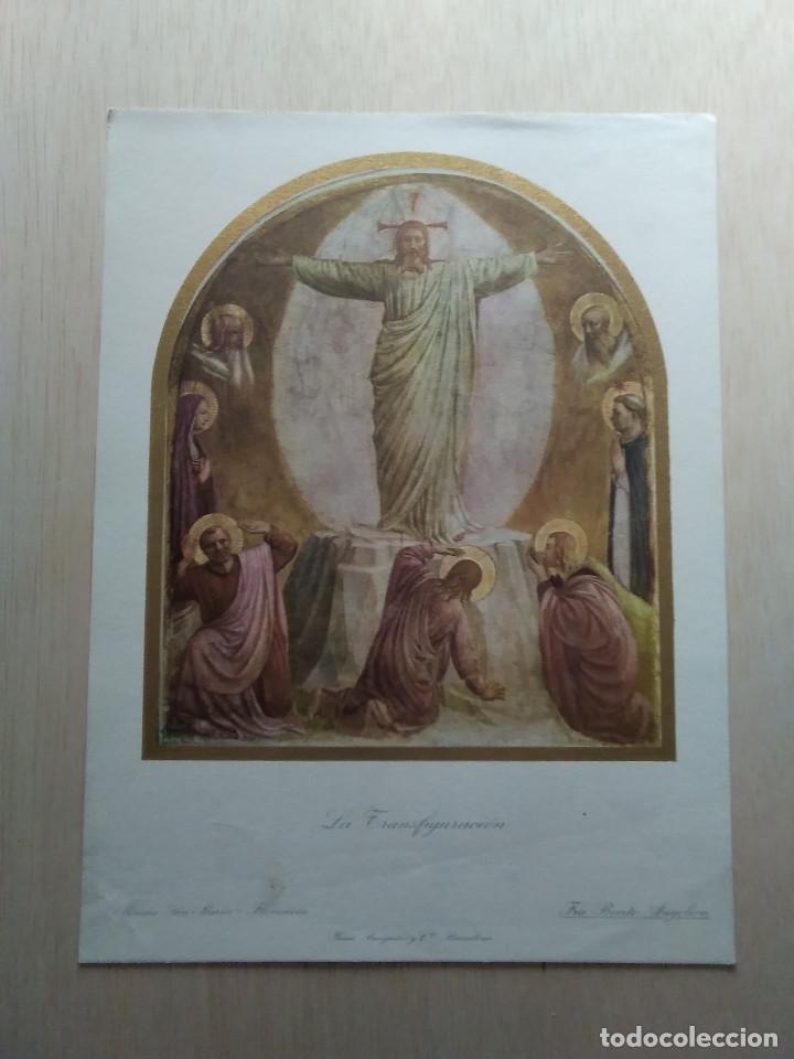 Kunst: LAMINA LA TRANSFIGURACION FRA. BEATO ANGELICO MUSEO SAN MARCO FLORENCIA