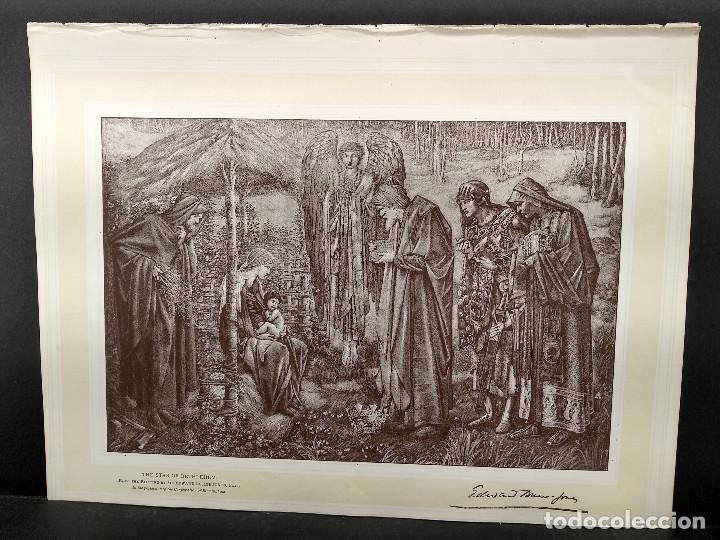 Art: La Estrela de Belen de Edward Burne Jones, The Art Journal Annual de 1891, religioso
