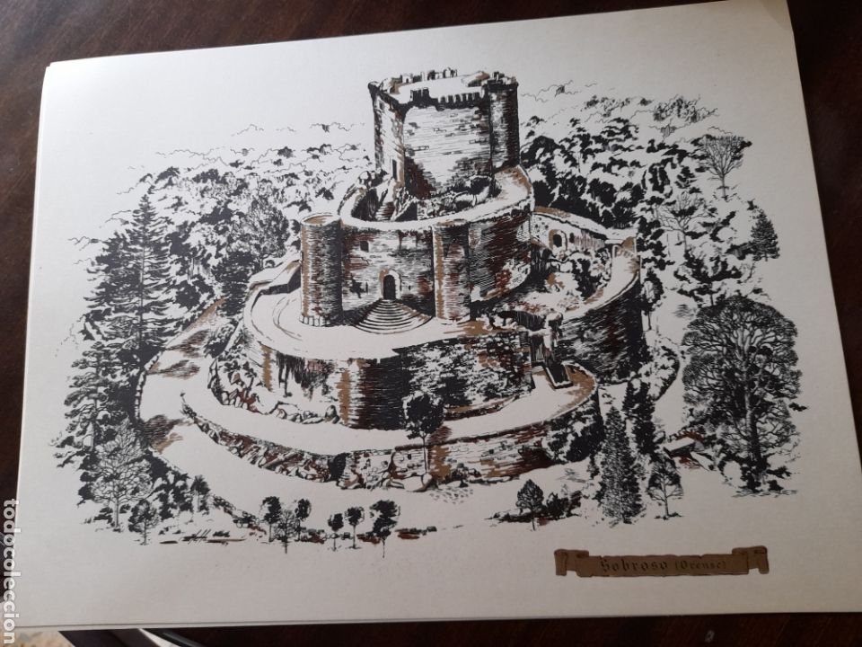 Kunst: Antigua Lamina, Castillo de Sobroso,Orense