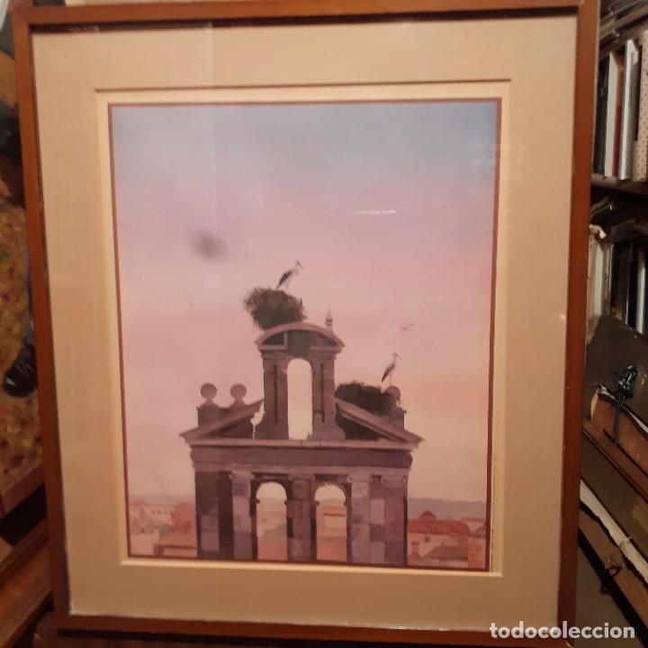 Art: Decorativa Estampa de espada&ntilde;a de Arcadio Lobato, 45CM X 34CM