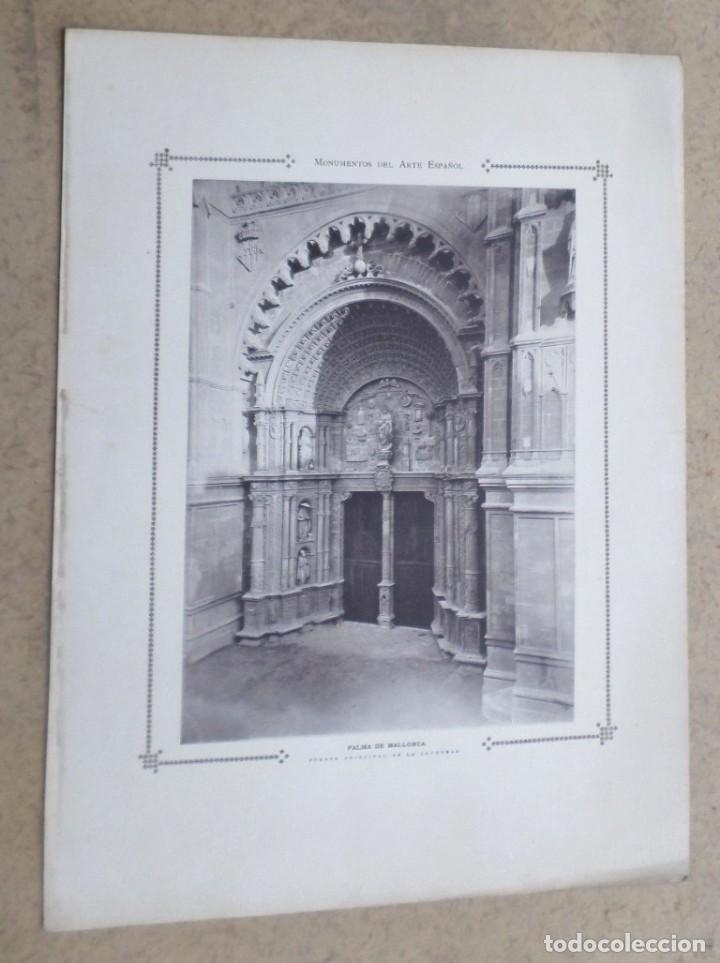 Kunst: PALMA DE MAYORCA &ndash; puerta principal de la catedral -- Monumento del arte espa&ntilde;ol