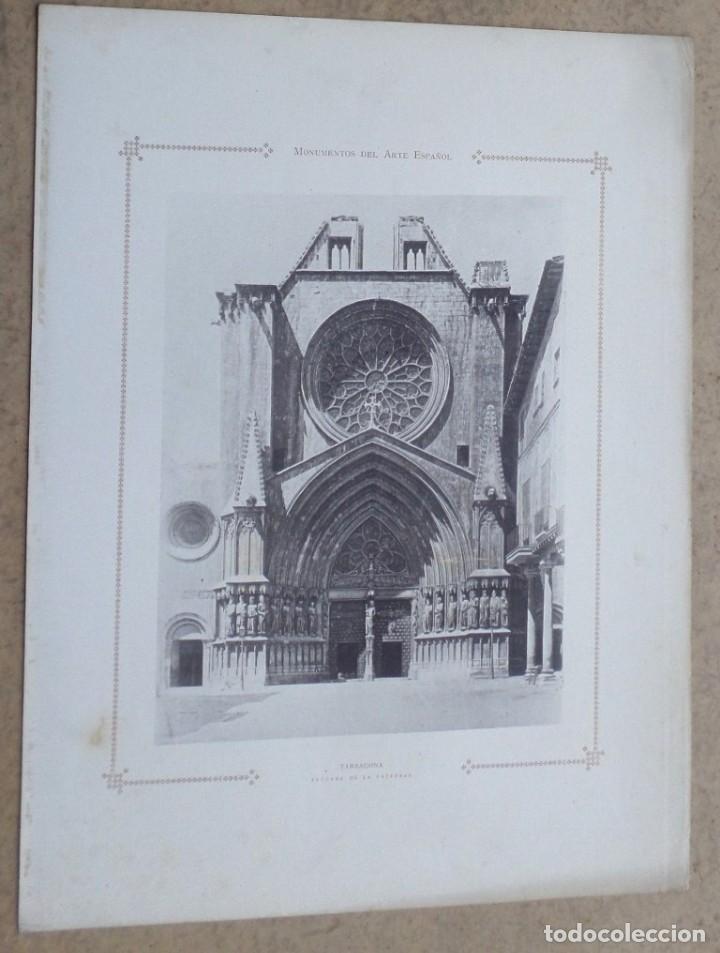 Kunst: TARRAGONA &ndash; fachada de la catedral -- Monumento del arte espa&ntilde;ol
