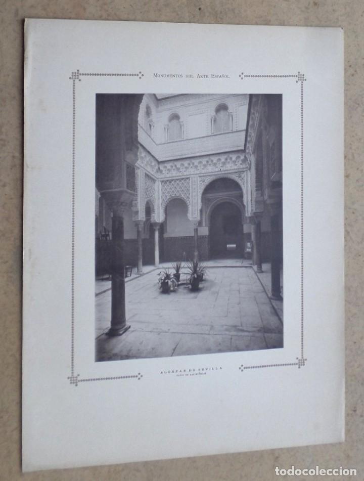 Art: ALCAZAR DE SEVILLA &ndash; patio de las mu&ntilde;ecas -- Monumento del arte espa&ntilde;ol