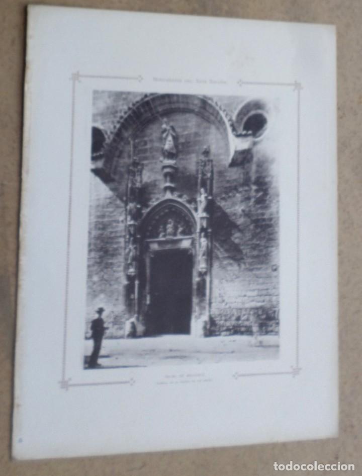 Art: PALMA DE MALLORCA &ndash; fachada de la iglesia de San Miguel -- Monumento del arte espa&ntilde;ol
