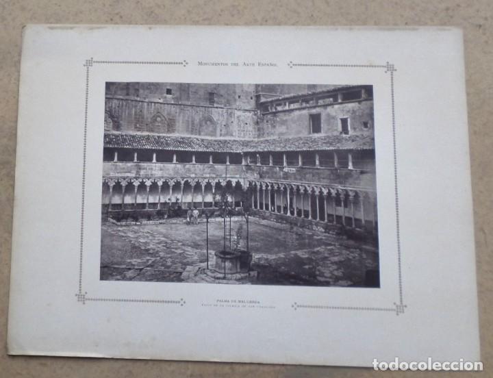 Art: PALMA DE MALLORCA &ndash; patio de la iglesia de San Francisco - Monumento del arte espa&ntilde;ol