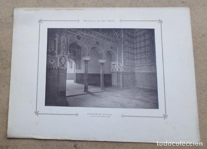 Art: ALHAMBRA DE SEVILLA &ndash; vista del sal&oacute;n de embajadores -- Monumento del arte espa&ntilde;ol