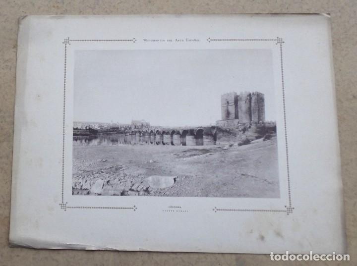 Art: CORDOBA &ndash; puente romano -- Monumento del arte espa&ntilde;ol