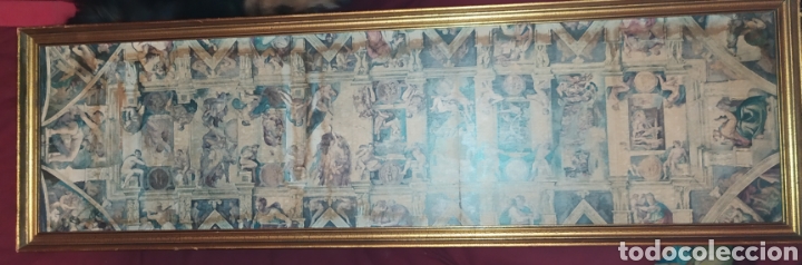 Kunst: GRAN L&Aacute;MINA ENMARCADA OBRA MICHELANGELO MIGUEL &Aacute;NGEL MICHEL ANGELO