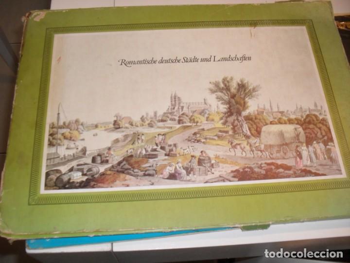 Art: coleccion 37 laminas de paisajes romanticos,pintores europeos no contemporaneos,no original de epoca