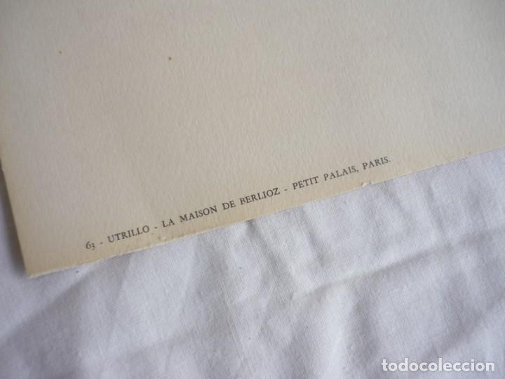 Arte: 2 l&aacute;minas del pinto Maurice Utrillo - Foto 3