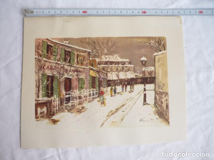 Arte: 2 l&aacute;minas del pinto Maurice Utrillo - Foto 5
