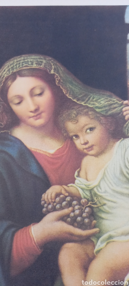 Arte: L&aacute;mina La Virgen del Racimo - Foto 1