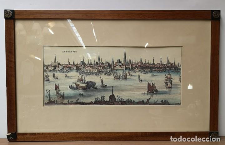 Arte: Pareja de L&aacute;minas de York y Amberes - Foto 9