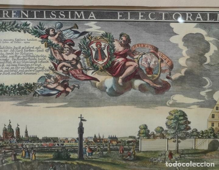 Arte: L&aacute;mina de la Ciudad de Munich - Foto 5