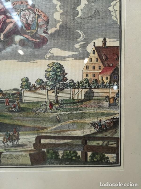 Arte: L&aacute;mina de la Ciudad de Munich - Foto 6