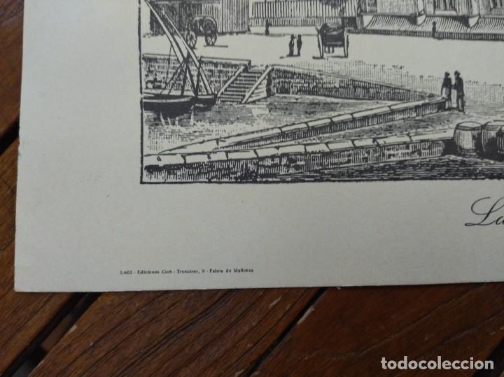 Arte: L&Aacute;MINA. LA LONJA. MALLORCA. EDICIONES CORT, 1975. - Foto 2