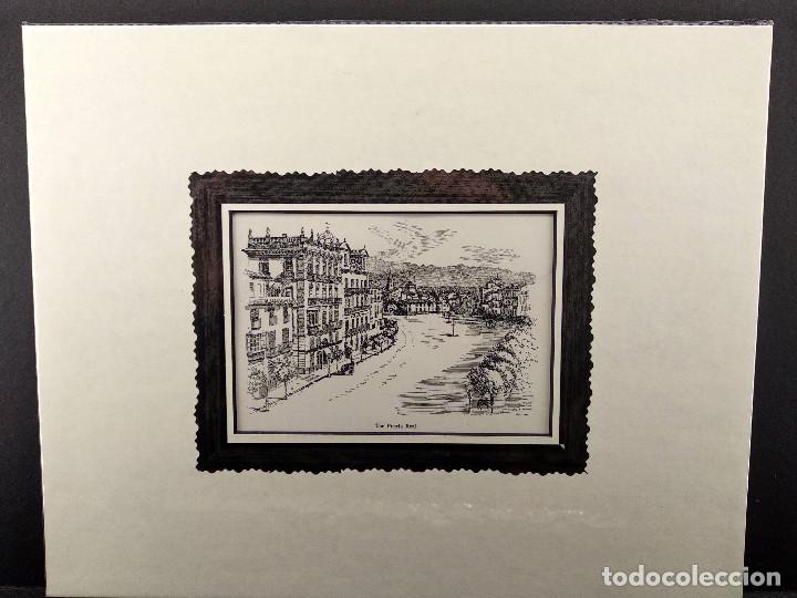 Arte: Puerta Real, Granada Present and Bygone de Calvert 1908, montaje - Foto 1