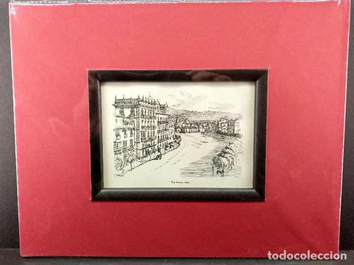 Arte: Puerta Real, Granada Present and Bygone de Calvert 1908, montaje - Foto 1