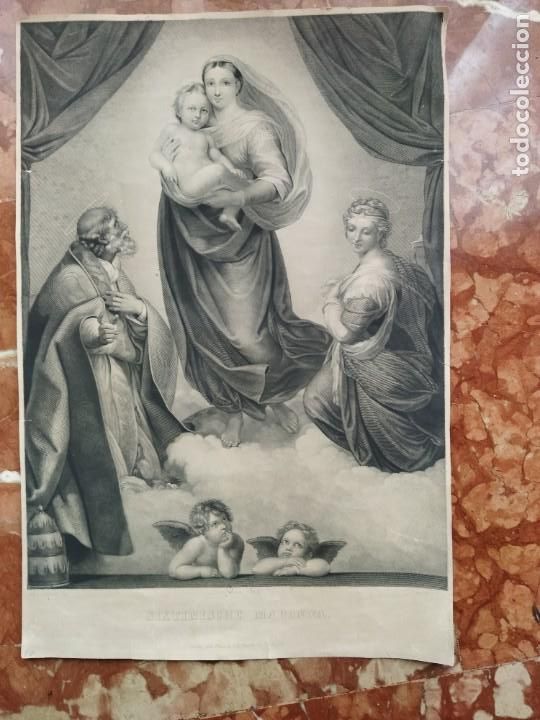 Arte: Lamina religiosa 47cmx32cm. - Foto 1