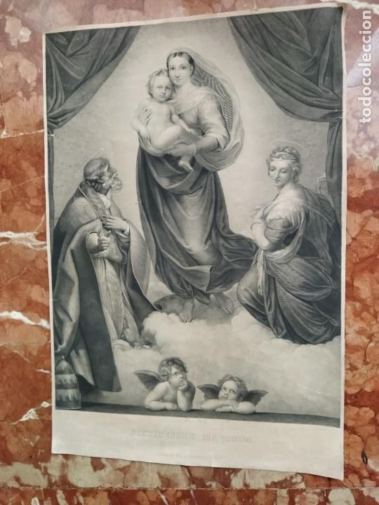 Arte: Lamina religiosa 47cmx32cm. - Foto 6