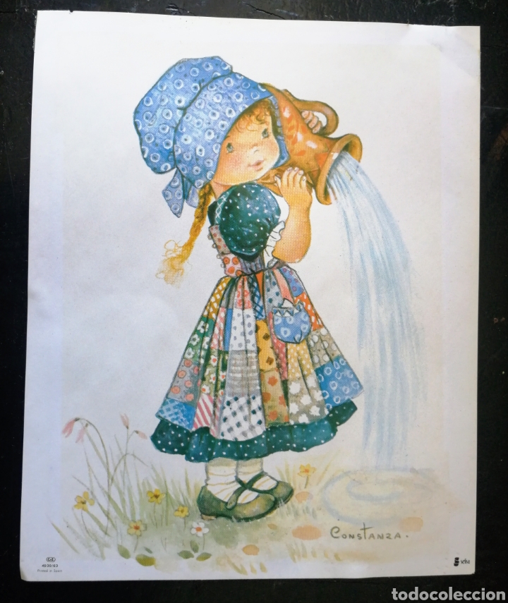 Art: LAMINA A&Ntilde;OS 60. DIBUJANTE : CONSTANZA. EL ENVIO ESTA INCLUIDO.