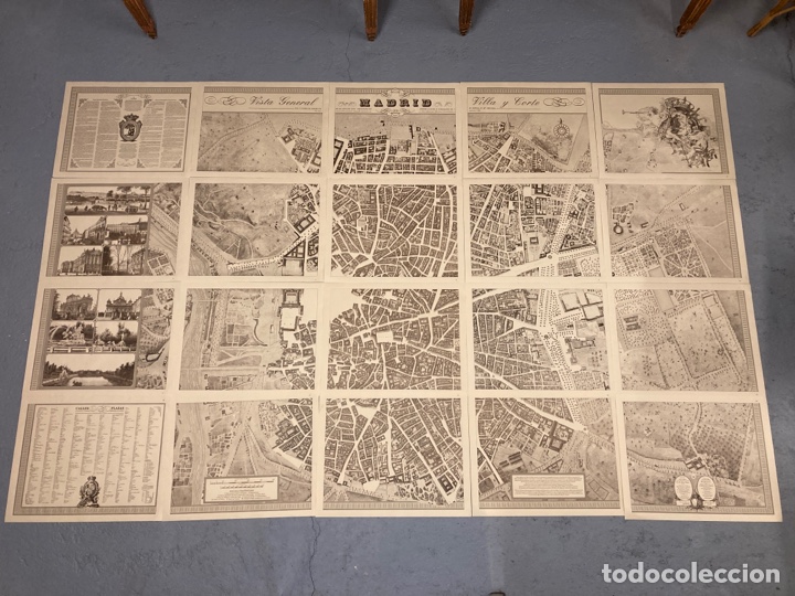 Arte: Mapa de Madrid antiguo edici&oacute;n especial 1992