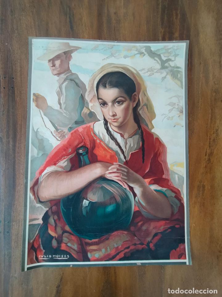 Arte: L&aacute;mina (Julio Mois&eacute;s) 60x43 - Foto 1