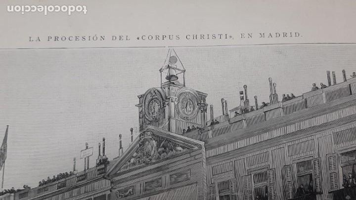 Arte: PUERTA DE SOL. PROCESI&Oacute;N CORPUS CHRISTI MADRD - Foto 9