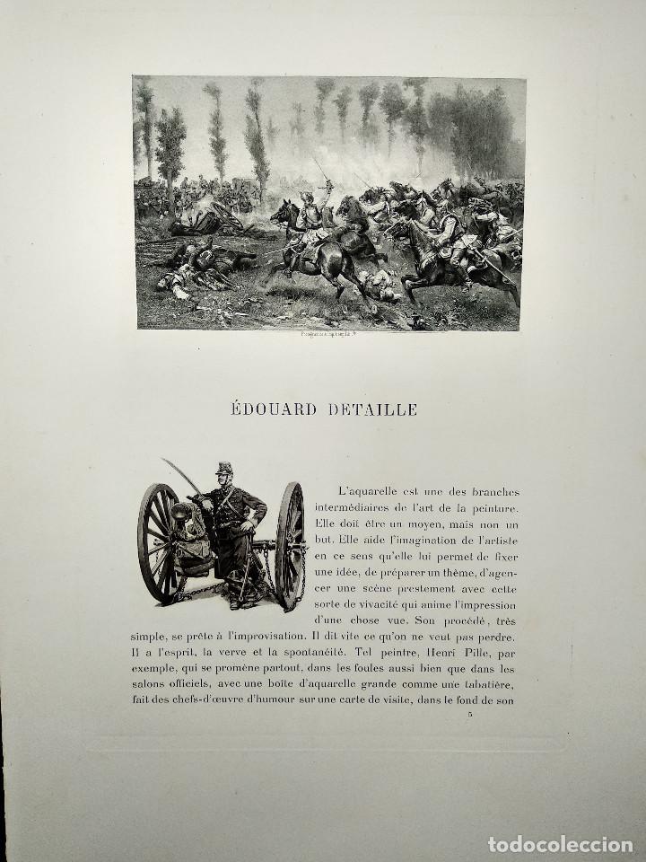 Art: Edouard Detaille, Soci&eacute;t&eacute; d'Aquarellistes fran&ccedil;ais 1883