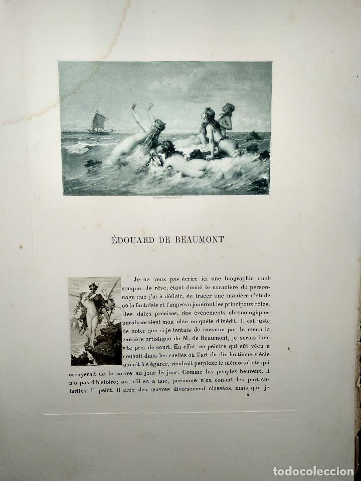 Kunst: Edouard de Beaumont, Soci&eacute;t&eacute; d'Aquarellistes fran&ccedil;ais 1883