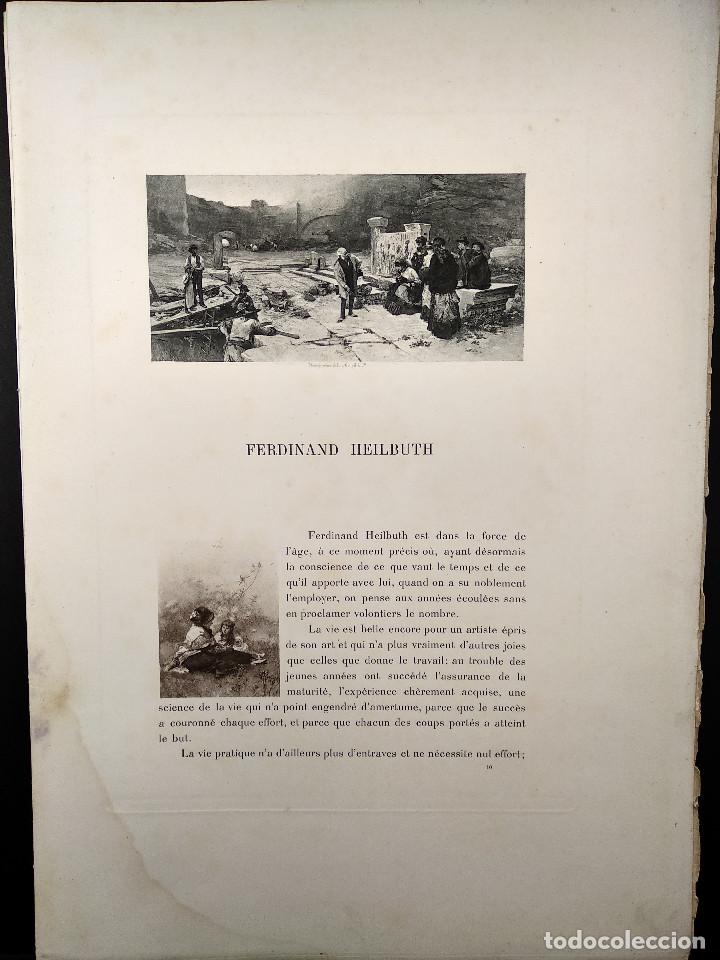 Kunst: Ferdinand Heilbuth, Soci&eacute;t&eacute; d'Aquarellistes fran&ccedil;ais 1883