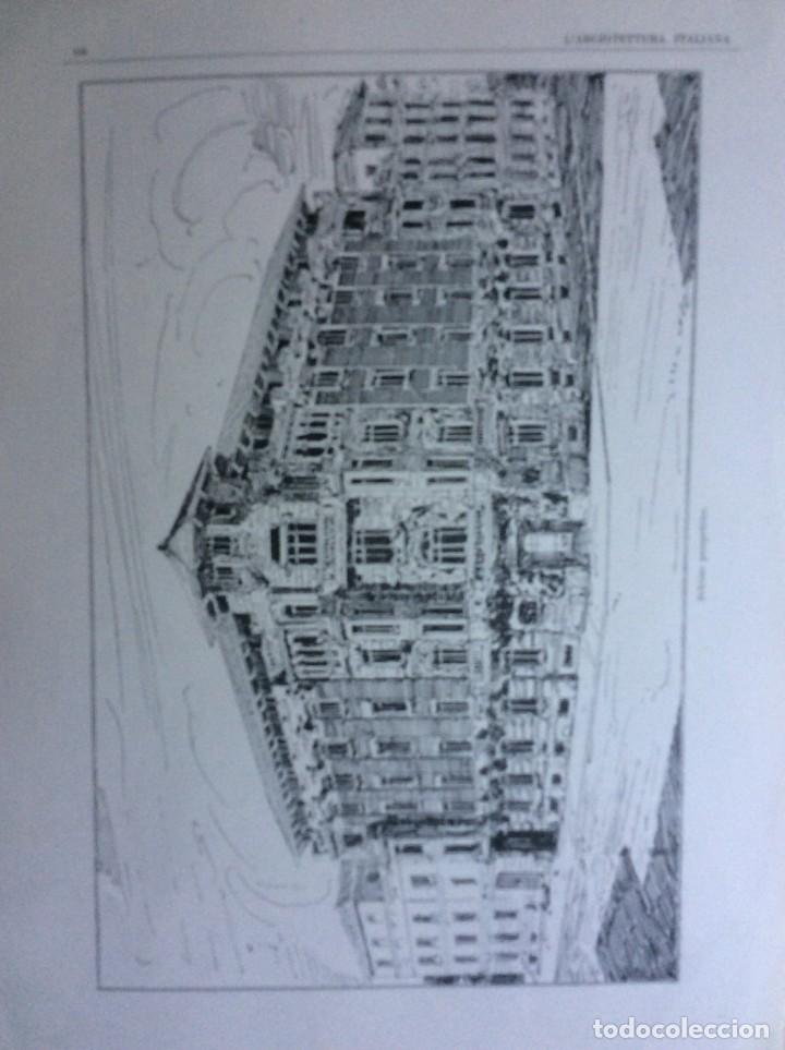 Art: L&acute;architettura italiana, 1914. Desplegado. Valor unit&aacute;rio: 0.95&euro;. Ejempl. 6