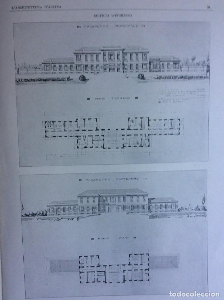 Art: L&acute;architettura italiana, 1914. Desplegado. Valor unit&aacute;rio: 0.95&euro;. Ejempl. 7