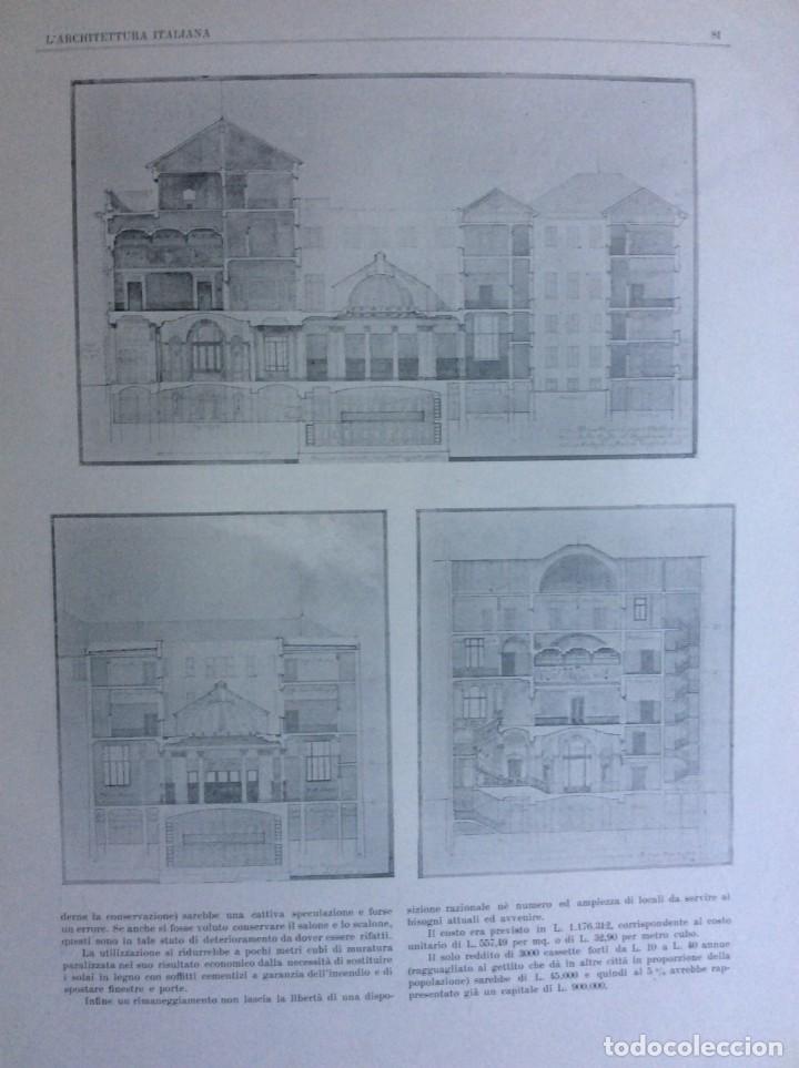 Kunst: L&acute;architettura italiana, 1914. Desplegado. Valor unit&aacute;rio: 0.95&euro;. Ejempl. 8