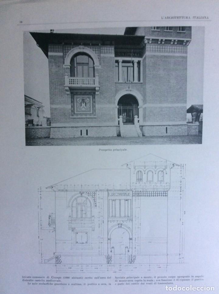Art: L&acute;architettura italiana, 1914. Desplegado. Valor unit&aacute;rio: 0.95&euro;. Ejempl. 17