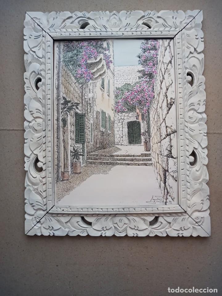 Art: BONITA LAMINA. O. SERIGRAFIA ENMARCADA