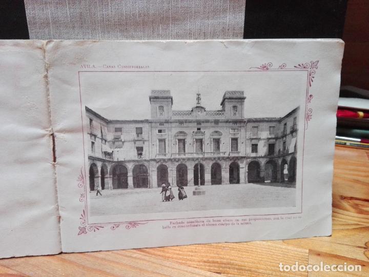 Art: &Aacute;vila 1900. Colecci&oacute;n de 14 laminas fotogr&aacute;ficas de la ciudad. En huecograbado de 19x13,5cm.