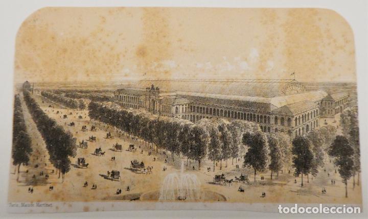 Art: Antigua lamina Paris Maison Martinet Imp Godart Paris