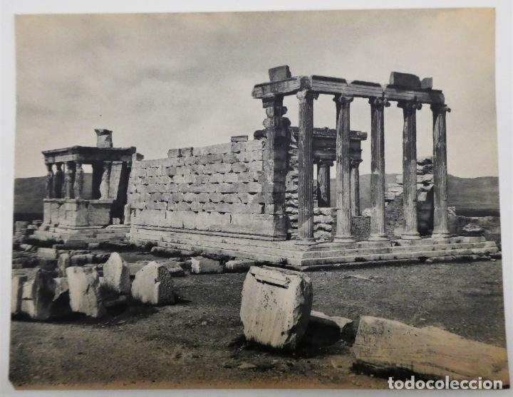 Art: Antigua lamina del Erection Grecia