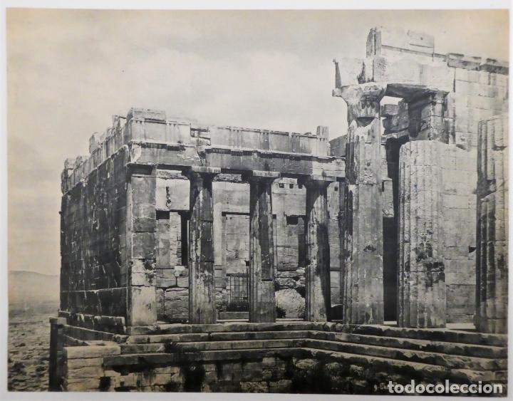 Art: Antigua lamina del Propileo Grecia