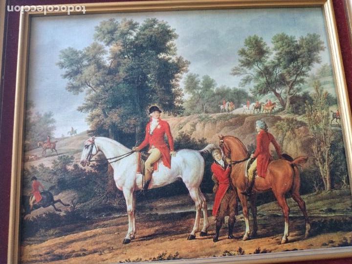 Arte: Lamina de h. vernet, enmarcada. - Foto 3
